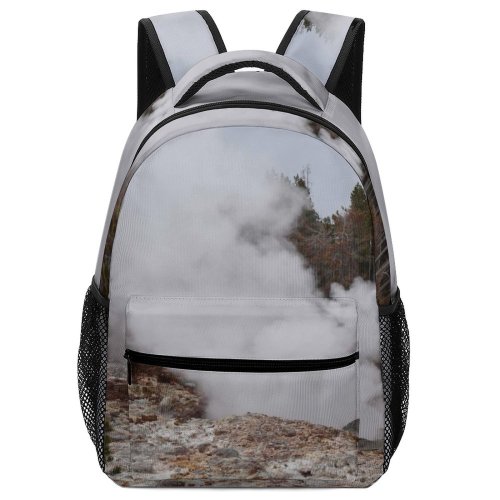 yanfind Children's Backpack Natural Eruption Geyser Yellowstone  Domain Public National Wonders Outdoors Wy Preschool Nursery Travel Bag