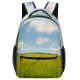 yanfind Children's Backpack Field Grassland Outdoors Countryside France Paddy Spring Cloud Longexposure Cropes Rural Land Preschool Nursery Travel Bag