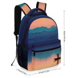 yanfind Children's Backpack Backlit For Beautiful Header Desktop Sunset Daylight Evening  Sunrise Boat Pretty Preschool Nursery Travel Bag