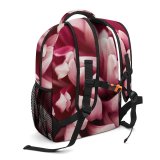 yanfind Children's Backpack Dahlia Plant Flower  Petal Rose Texture Stock Preschool Nursery Travel Bag