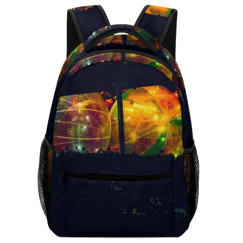 yanfind Children's Backpack Dark Time Reflections Illuminated Lights Night Glisten Balls Preschool Nursery Travel Bag