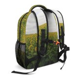 yanfind Children's Backpack Flower   Flora Plant Field Новосиль Chernskiy Rayon Sky Cloud Meadow Preschool Nursery Travel Bag