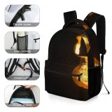 yanfind Children's Backpack Dark Illuminated Filament Lamp Insubstantial Electricity Energy Idea Light Luminescence Glass Bulb Preschool Nursery Travel Bag
