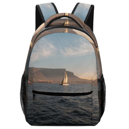 yanfind Children's Backpack Adventure Travel Direction Sail  Boat Sailor Transportation Wind Sailing Shot Navigation Preschool Nursery Travel Bag