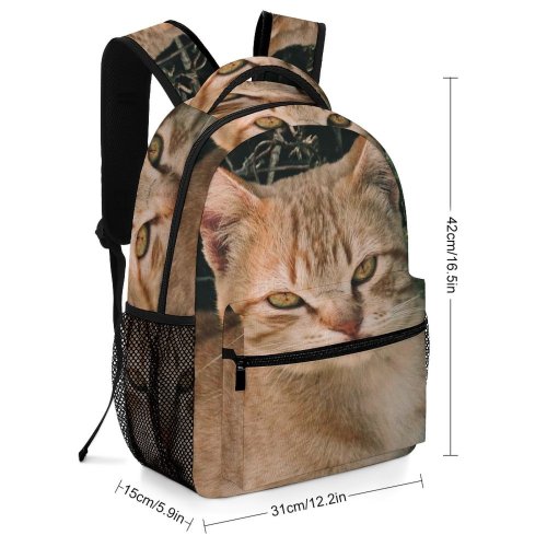 yanfind Children's Backpack Herbs Pottery Vase Abyssinian Love Plant Planter Potted Cat Herbal Preschool Nursery Travel Bag