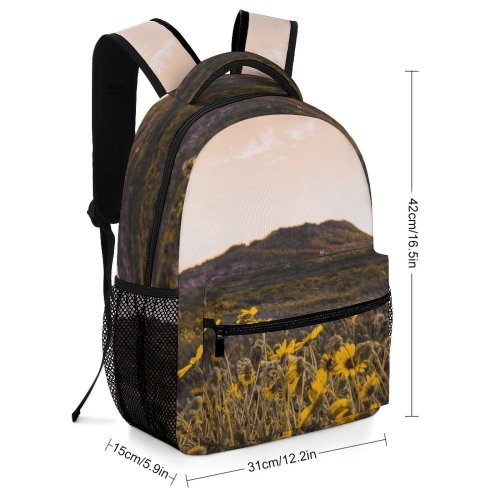 yanfind Children's Backpack Field Grassland Outdoors Countryside Farm Meadow Rural Plant Los Angeles  Usa Preschool Nursery Travel Bag