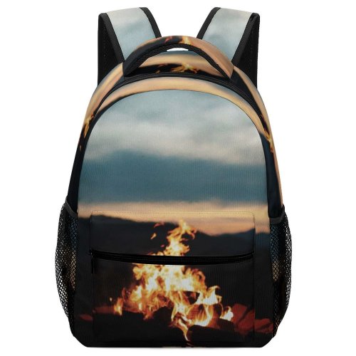 yanfind Children's Backpack  Pictures Fire Fireside City Carolina Nc Flame Bryson Bonfire Preschool Nursery Travel Bag
