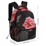 yanfind Children's Backpack Geranium  Flower Plant Rose Petal Pollen Preschool Nursery Travel Bag