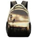 yanfind Children's Backpack  Light Sunlight Outdoors Dawn Silhouette Sky Dusk Sunset Plant Sunrise Cloud Preschool Nursery Travel Bag