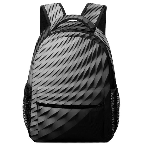 yanfind Children's Backpack Dark Design Basel Perspective Architecture Futuristic Shot Art Texture Contemporary Preschool Nursery Travel Bag
