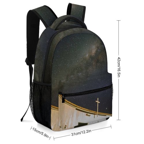 yanfind Children's Backpack Dark Exploration Observatory Astrology Astrophotography Evening Milky Space Light Galaxy Barn Astronomy Preschool Nursery Travel Bag