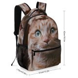 yanfind Children's Backpack Occhi Acqua Gocce Abyssinian Free Pioggia Domestico Italia Gatto Animali Cat Preschool Nursery Travel Bag
