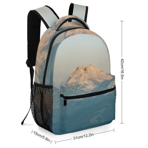 yanfind Children's Backpack Landscape Peak Trail Pictures Italia Outdoors Amatrice Stock Panorama Cima Sunset Preschool Nursery Travel Bag
