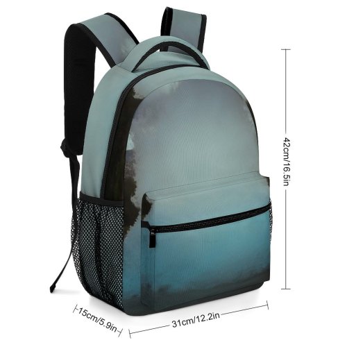 yanfind Children's Backpack Eruption Landscape  Iceland Pictures Outdoors Volcano Geyser Images Preschool Nursery Travel Bag