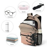 yanfind Children's Backpack Chania Abies Pine Plant Forest Creative Branch Pictures Outdoors Minimal Greece Preschool Nursery Travel Bag