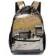 yanfind Children's Backpack Cottage Village Barrack Hut Mountains Mountainous Landforms Range Alps Building Rock Preschool Nursery Travel Bag