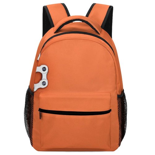 yanfind Children's Backpack Bike Chain Industrial Metal Linked Design Shiny Gear Font  Insubstantial Digit Preschool Nursery Travel Bag