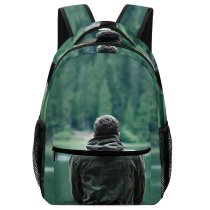 yanfind Children's Backpack  Focus Field Hoodie Shallow Alone Jacket Depth Preschool Nursery Travel Bag
