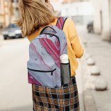 yanfind Children's Backpack Domain Abstract HQ Acrylic Public Art Texture Images Wallpapers Purple Colorful Preschool Nursery Travel Bag