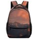 yanfind Children's Backpack Landscape Peak Sunrise Pictures Outdoors Dawn Grey Sunset Free Range Art Preschool Nursery Travel Bag