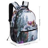 yanfind Children's Backpack Year  Tree Xmas Frost Decoration Funny Winter Outdoors Snowflake Home Decor Preschool Nursery Travel Bag