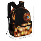 yanfind Children's Backpack  Focus Design Illuminated Lamp Colorful Hanging Light Luminescence Glass Abstract Lantern Preschool Nursery Travel Bag