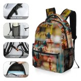 yanfind Children's Backpack  Festival City Buy  Artistic  Decorations Stock Travel Decorative Hanging Preschool Nursery Travel Bag