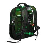 yanfind Children's Backpack Backlit Darkness Dark Lights Colours Guy Light Jacket Hoodie Trails  Streaks Preschool Nursery Travel Bag