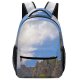 yanfind Children's Backpack Cliff Outdoors  Range Peak Rocks Promontory Mesa Scenery Sky Plateau Ocean Preschool Nursery Travel Bag