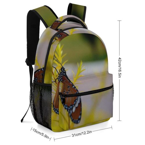 yanfind Children's Backpack Butterfly Insect Invertebrate Monarch Chillink Insects Beauty Plant Creative Commons Preschool Nursery Travel Bag