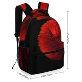 yanfind Children's Backpack Beautiful Dark Delicate Header Screen Love Coloring Lock Contrast Art Fish Preschool Nursery Travel Bag