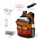 yanfind Children's Backpack  Focus Beautiful Branch Season Depth Autumn Field Growth Garden Outdoors Fall Preschool Nursery Travel Bag