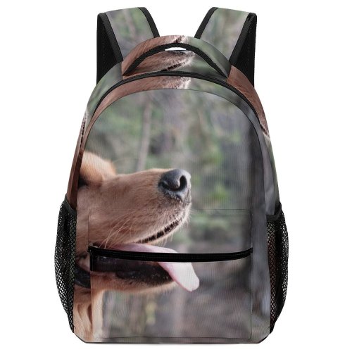 yanfind Children's Backpack Nose Pet Tongue Woodland Forest Pictures Grey Tree Sunset Free Whiskers Preschool Nursery Travel Bag