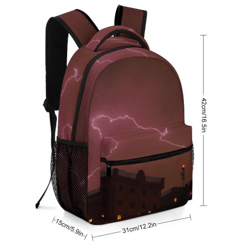 yanfind Children's Backpack Iran Boy Red Sky Old Photography×   Art Word Seat Preschool Nursery Travel Bag