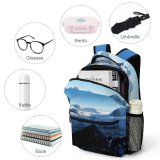 yanfind Children's Backpack Panorama Khumbu Valley Base Camp Mountainous Landforms Range Sky Ridge Preschool Nursery Travel Bag