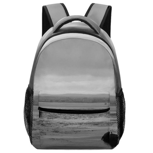 yanfind Children's Backpack Coast Bay Monterey Ocean Sea Landscape Waterscape Haze Exposure Wildlife Ecology Quietness Preschool Nursery Travel Bag