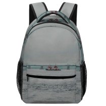 yanfind Children's Backpack Boat Sea Watercraft Ocean Preschool Nursery Travel Bag