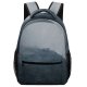yanfind Children's Backpack Grey Outdoors Fog Mist Uttarakhand India Vijaythewanderer Overcast Rainy  Temperature Mild Preschool Nursery Travel Bag
