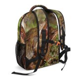 yanfind Children's Backpack Amphibian Cling Copulate Copulating Croak Frog Frogs Grab Hop Intercourse Lake Preschool Nursery Travel Bag
