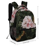 yanfind Children's Backpack Flower Geranium  Plant Rose Grey Creative Commons Preschool Nursery Travel Bag