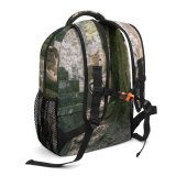 yanfind Children's Backpack Outdoors Growth Daylight Landscape Deer Scenic Stone Travel Park Nara Guidance Trees Preschool Nursery Travel Bag