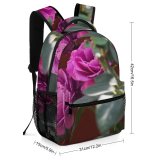yanfind Children's Backpack  Flower Plant Rose Geranium Birds Preschool Nursery Travel Bag