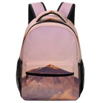 yanfind Children's Backpack Erosion Scenery Clouds Formation Daytime Cloudiness Cloud Peaceful Geological Tranquil Murky Scenic Preschool Nursery Travel Bag