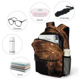 yanfind Children's Backpack Fireworks Bang Year Darkness Light Sky Night Event Stock Fte Preschool Nursery Travel Bag