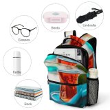 yanfind Children's Backpack  Focus Glass Refreshment Outdoors  Hot Selective Windowsill Cup Turkish Tea Preschool Nursery Travel Bag