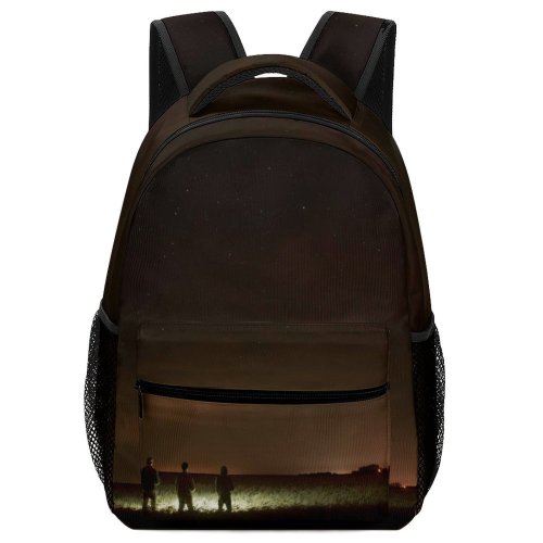 yanfind Children's Backpack Adventure Dark Field Space Night Lights Northern Preschool Nursery Travel Bag