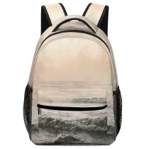 yanfind Children's Backpack Ocean Sea  Seascape Preschool Nursery Travel Bag