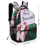 yanfind Children's Backpack  Clear Focus Sticky Blogging Beautiful Information Quote Memo Communication Quotes Media Preschool Nursery Travel Bag