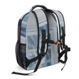 yanfind Children's Backpack Female Girl Pose Design Lamp Origami Wear Fashion Preschool Nursery Travel Bag