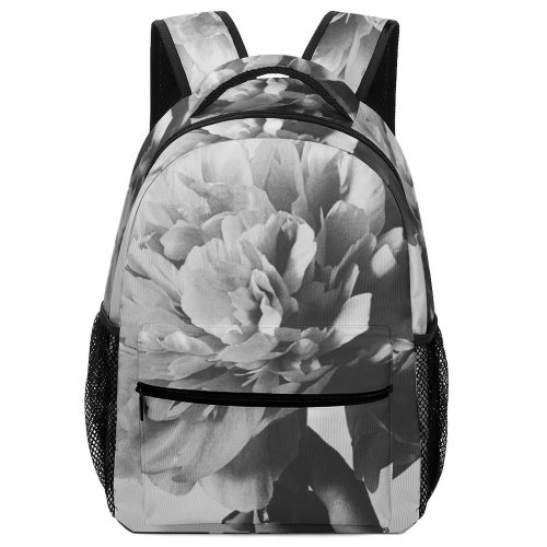 yanfind Children's Backpack Floral Bouquet Beautiful Delicate Decor Romance Peony Home Simple Botanical Light Preschool Nursery Travel Bag